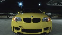 Фотосессия желтой BMW E82 1M